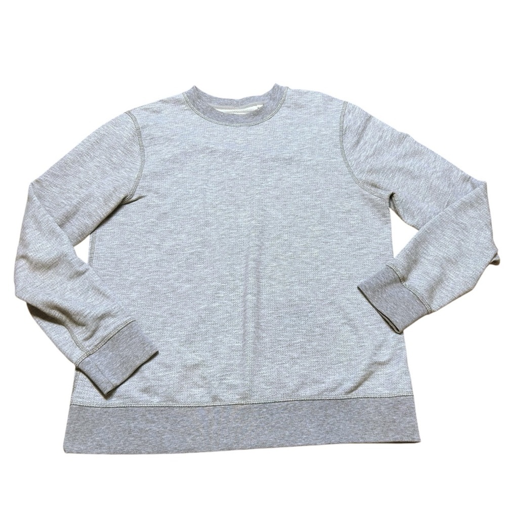 Billy Reid men’s gray pullover sweatshirt size medium cotton staple classic